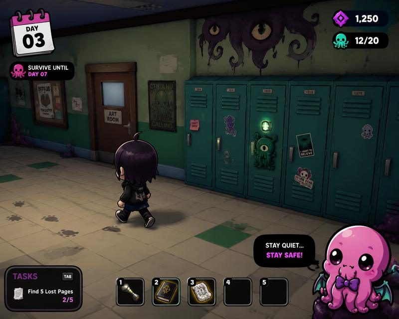 Lovecraft Locker 探索场景 专题图