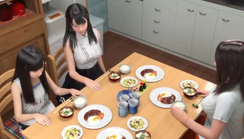 死宅与天使和奇怪的家 剧情向 实机截图 1