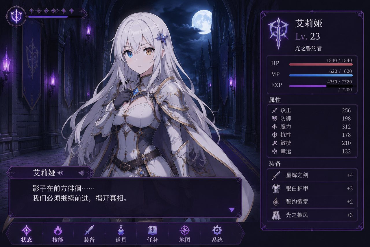 光与影的二重身 操作界面 资料图 6