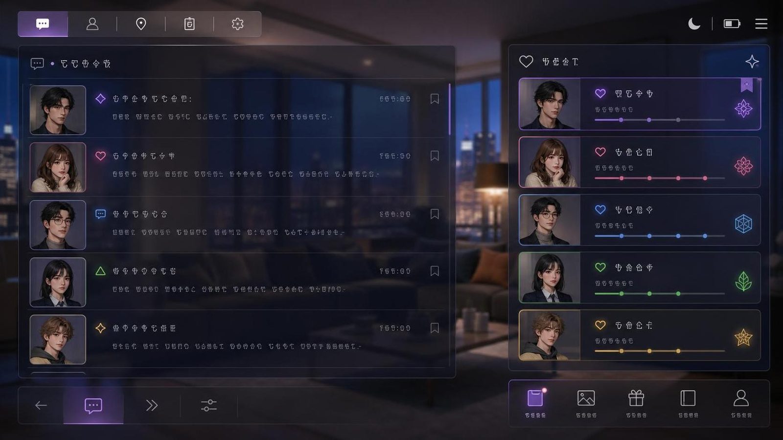 糖爹买下并绑定SugarDaddy 黑暗视觉小说 场景图 1